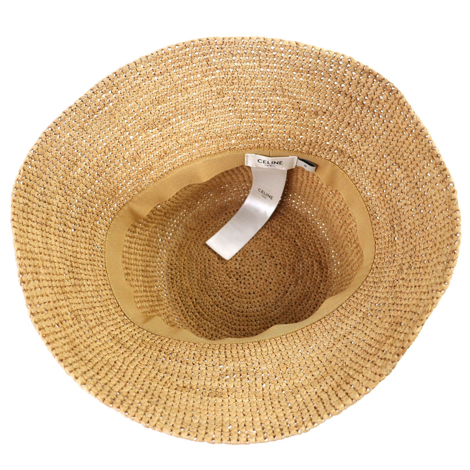 極美品△CELINE セリーヌ AA08JA277.03HF トリオンフ バケットハット