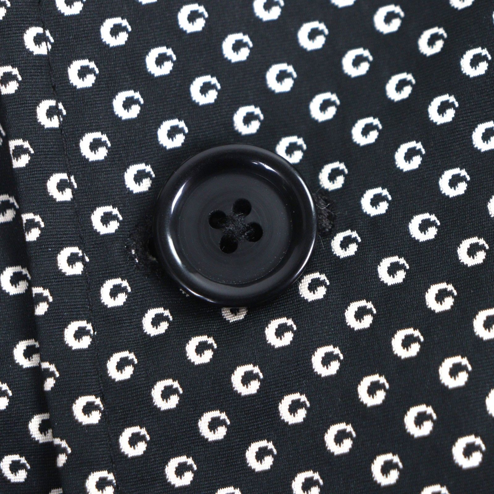 美品▽DOLCE&GABBANA ドルチェ＆ガッバーナ ウール混 黒タグ 総柄