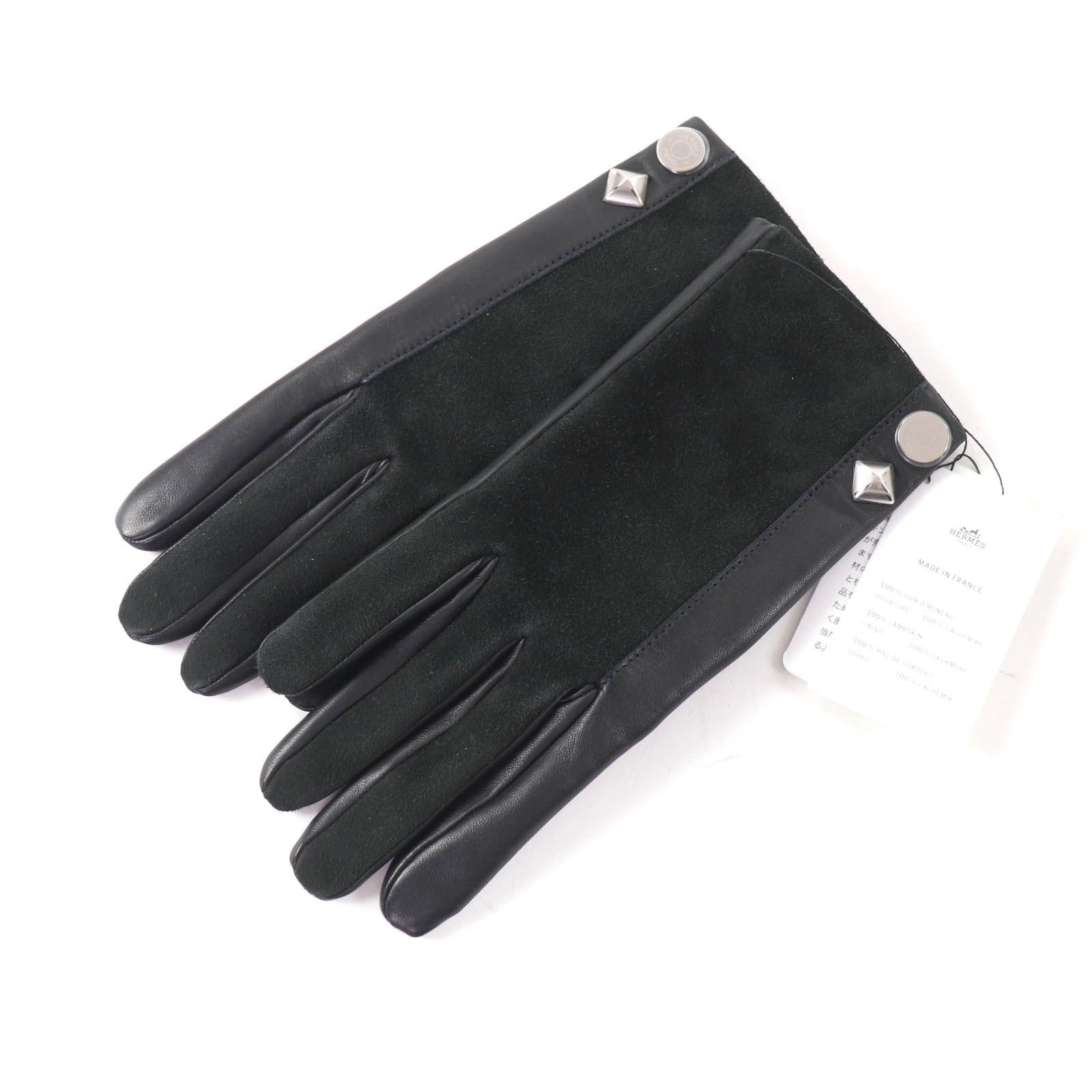 未使用品☆HERMES エルメス ハーモニー 裏地カシミヤ100％ セリエ