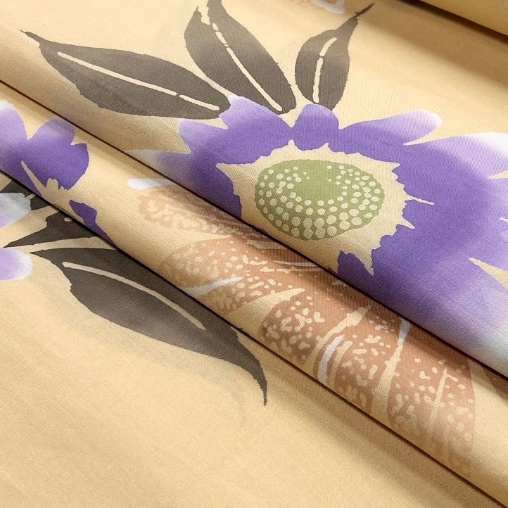 浴衣 反物 1本 綿 同梱購入歓迎 リメイク用 和裁練習用【B369】 - メルカリ