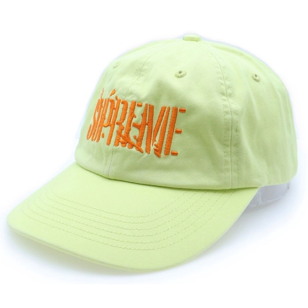 SUPREME (シュプリーム) 25AW Splatter 6-panel Cap スプラッターロゴ