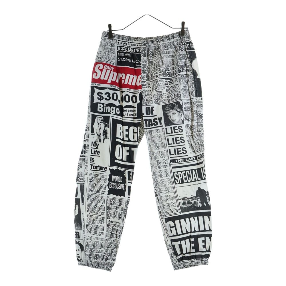 SUPREME (シュプリーム) 18AW Newsprint Skate Pant ニュースプリント