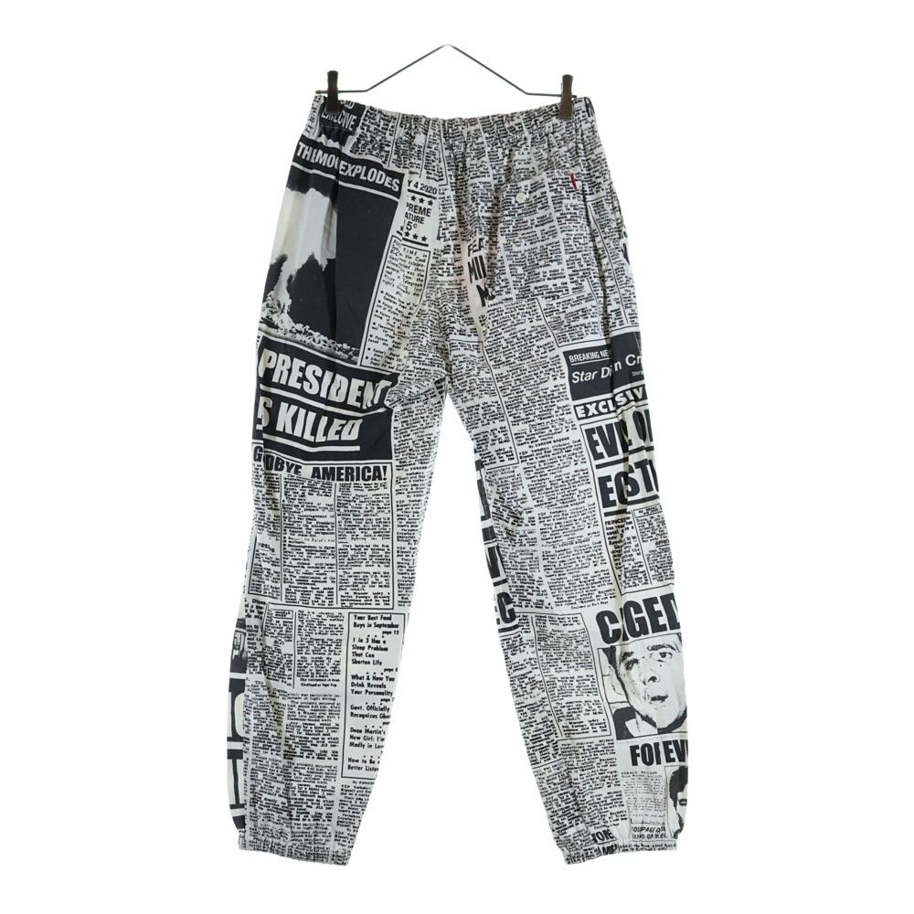 SUPREME (シュプリーム) 18AW Newsprint Skate Pant ニュースプリント