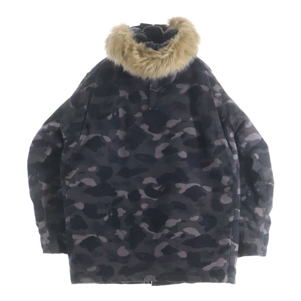 極美品 A BATHING APE カーハート コラボ ダックベスト 1stカモ CARHARTT (カーハート) ×A BATHING APE Duck 1st Camo Siberian Parka