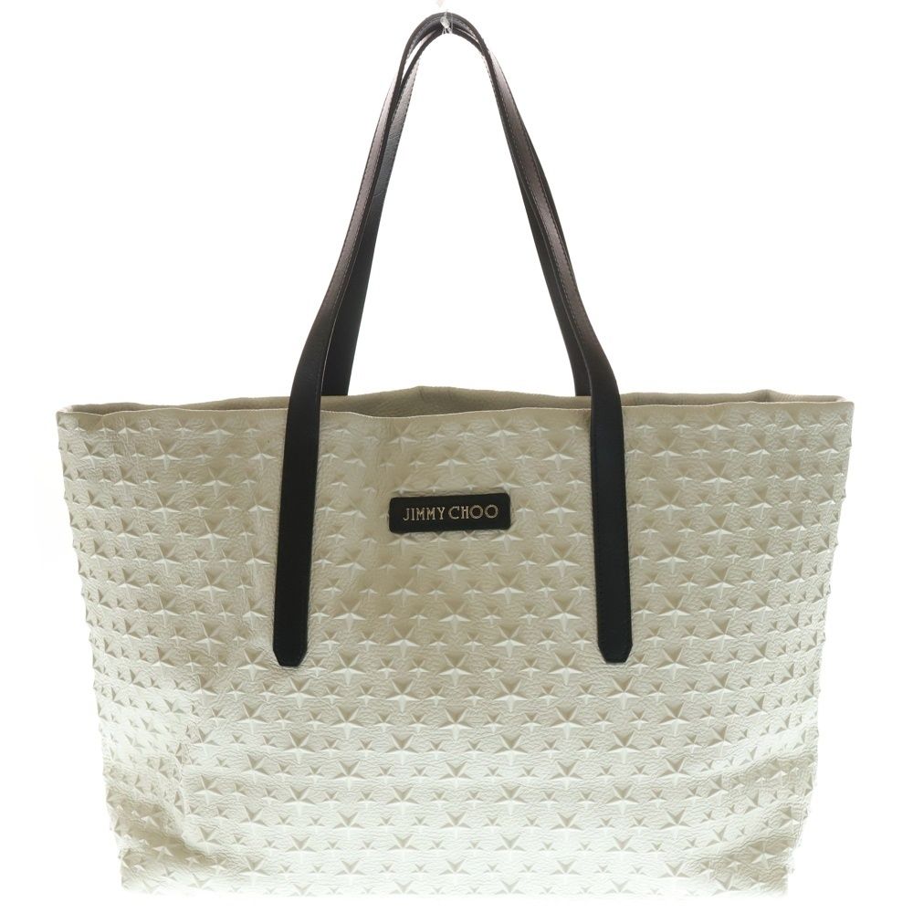 JIMMY CHOO (ジミーチュウ) ソフィア スターエンボス レザートート