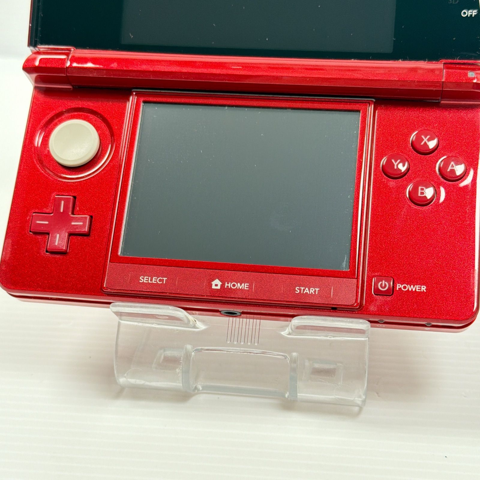 極美品 ニンテンドー 3DS フレアレッド 遊べるセット 動作確認済み ds