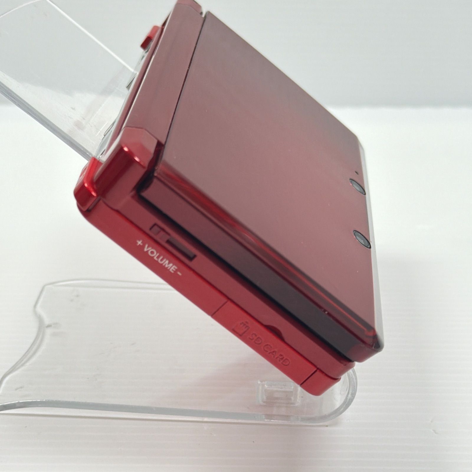 極美品 ニンテンドー 3DS フレアレッド 遊べるセット 動作確認済み ds