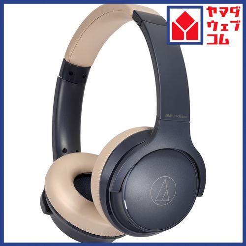 オーディオテクニカ ATH-S220BT NBG ワイヤレスヘッドホン ベージュ