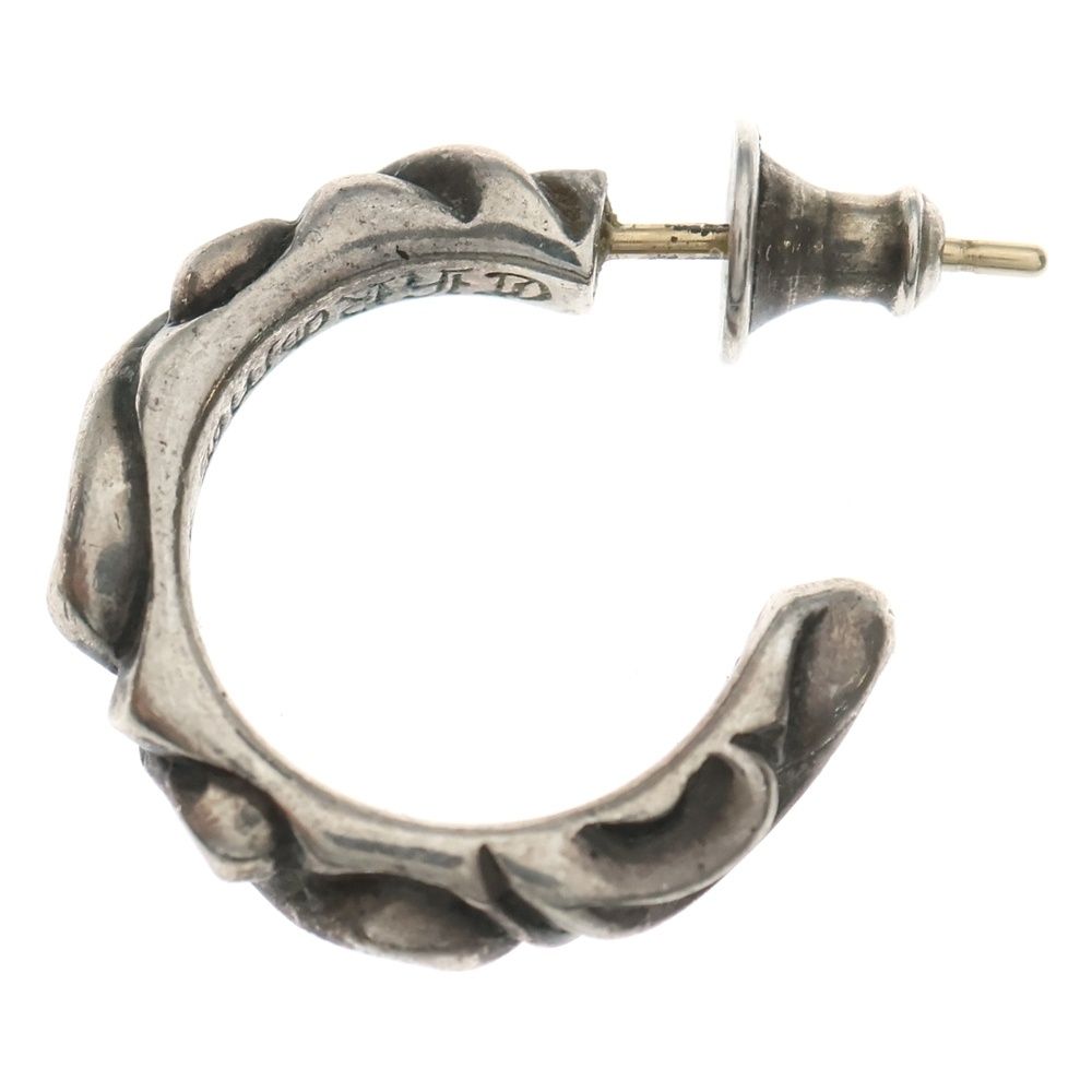 CHROME HEARTS (クロムハーツ) HOOP SCROOL スクロール フープピアス