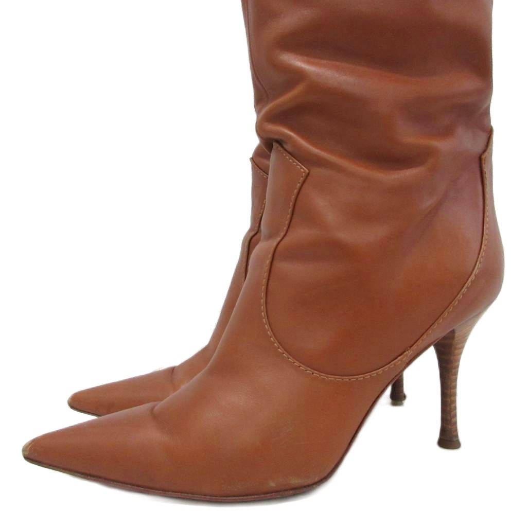 セルジオロッシ Sergio rossi ロングブーツ ポインテッドトゥ