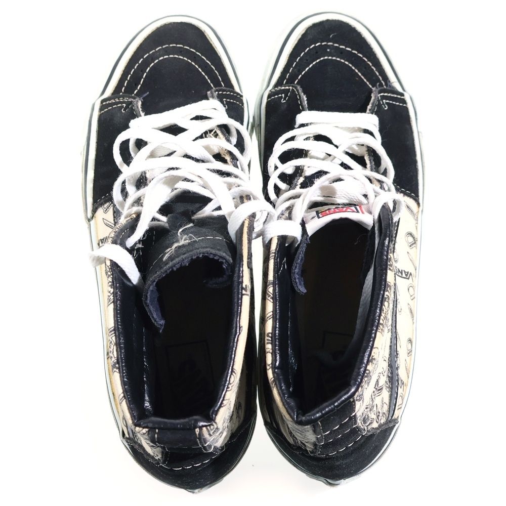 VANS (ヴァンズ) 90s SK8-HI USA製 スカルパイレーツ スケハイ