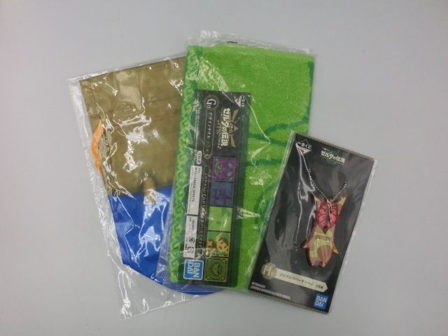 TAKA72-68】△未開封 ニンテンドー 『ゼルダの伝説シリーズ グッズ3点