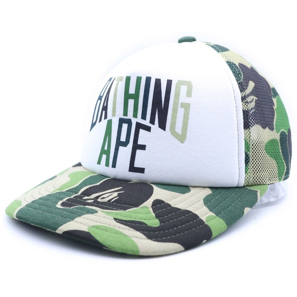 A BATHING APE (アベイシングエイプ) ABC CAMO NYCロゴメッシュ