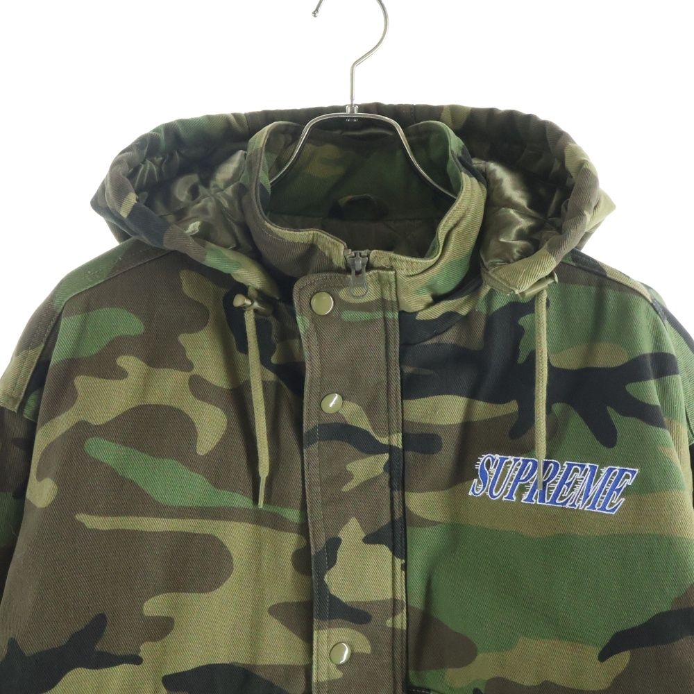 SUPREME (シュプリーム) 24AW ×Mitchell & Ness Twill Stadium Jacket
