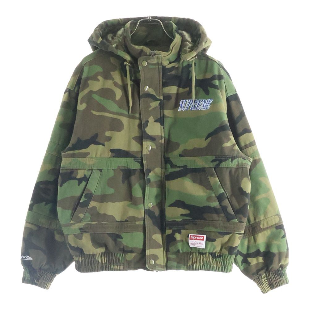 SUPREME (シュプリーム) 24AW ×Mitchell & Ness Twill Stadium Jacket
