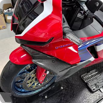 CBR600RR 24-25 ウイングレット V2 受注製造 - メルカリ