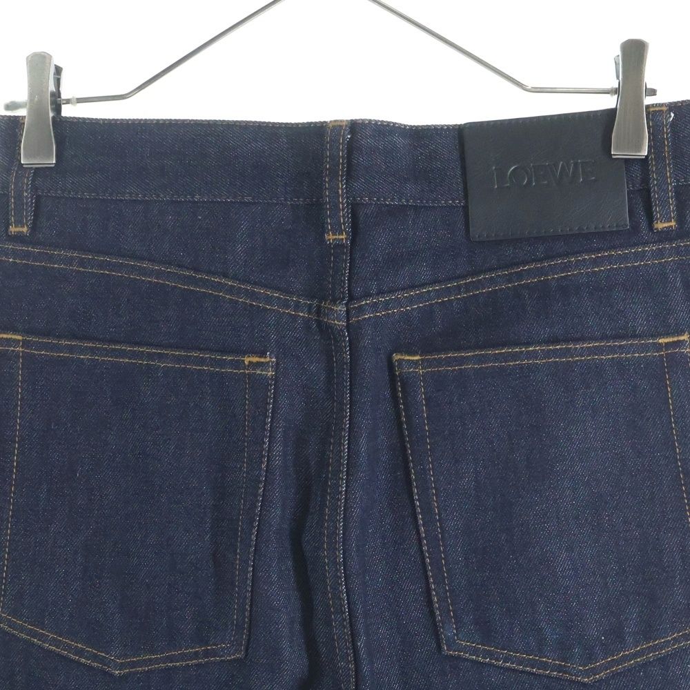 LOEWE (ロエベ) Wide leg jeans ワイド レッグ ジーンズ デニムパンツ 