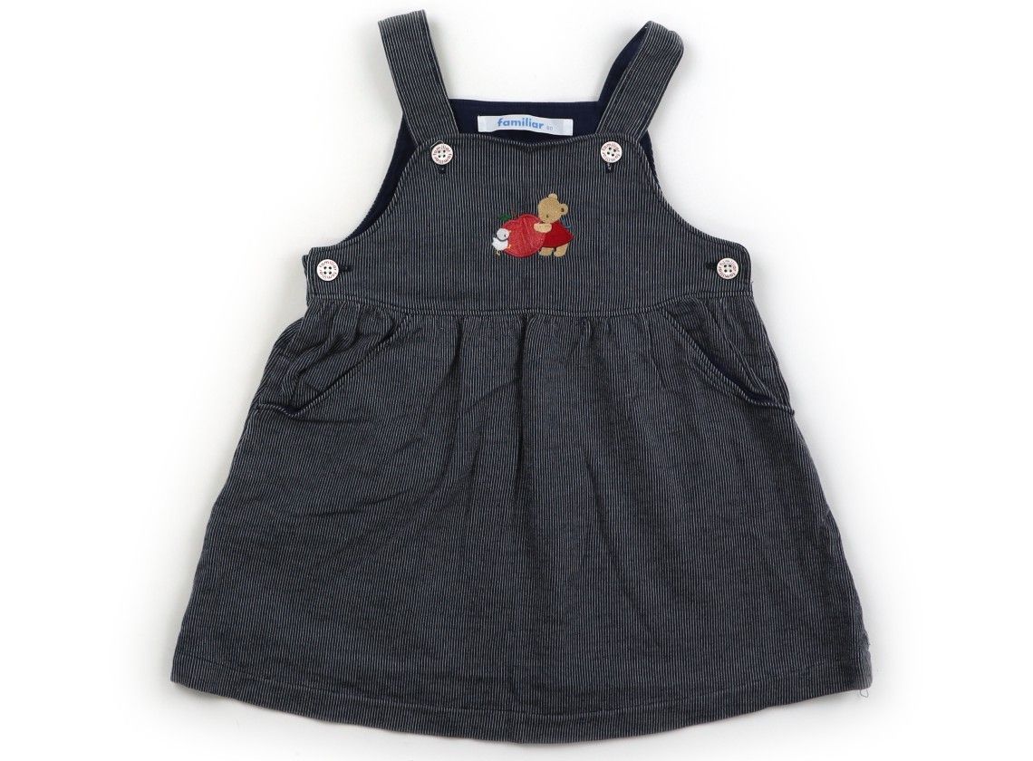 ファミリア/familiar】ジャンパースカート 80サイズ 女の子【子供服