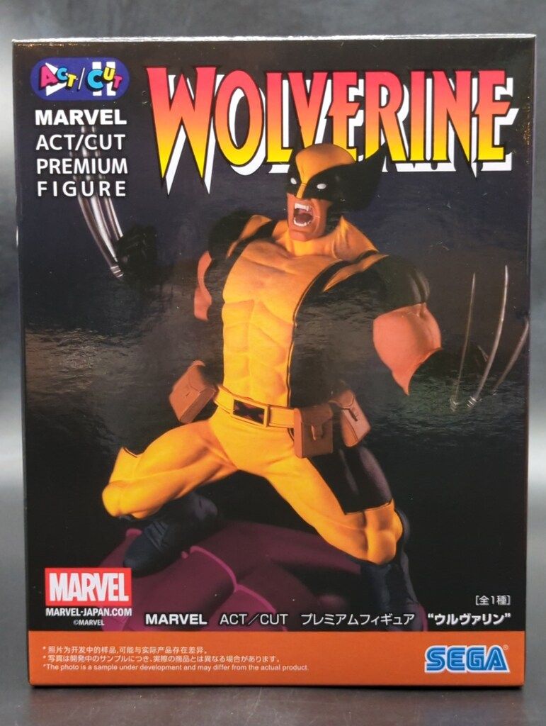 MARVEL ACT/CUT MARVEL ACT/CUT プレミアムフィギュア ウルヴァリン