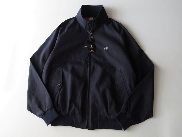 新品タグ付 McGREGOR 100周年モデル ハディントンジャケット L 紺 新品タグ付 McGREGOR マクレガー 100周年記念限定 ロゴ刺繍 チェック