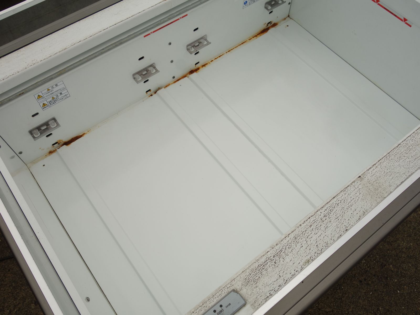 中古】【西濃支店止め】K▽フクシマ 業務用 冷蔵ショーケース 平型