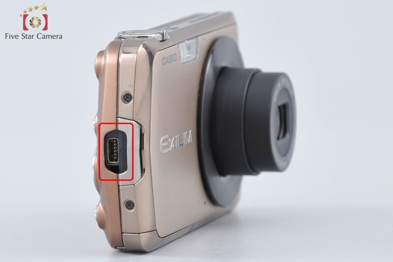 中古】CASIO カシオ EXILIM EX-Z330 ゴールド コンパクトデジタル