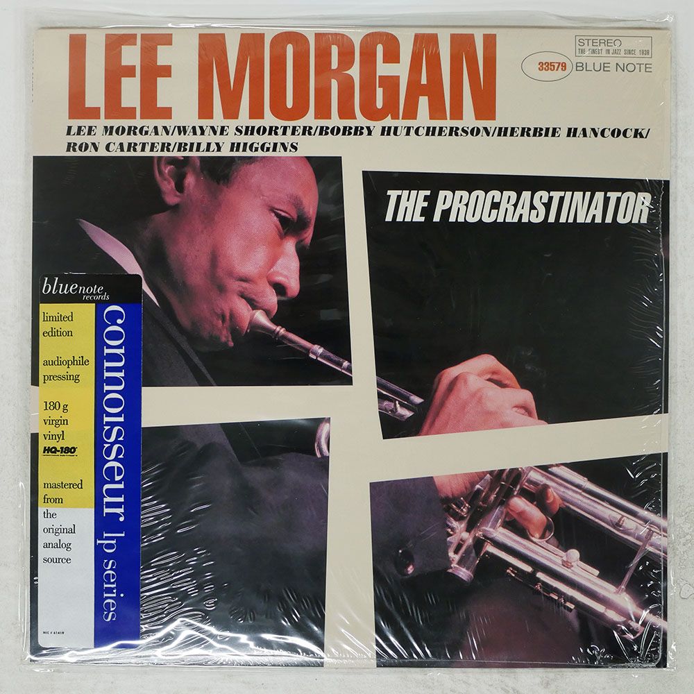 米 重量盤 US盤 LEE MORGAN/PROCRASTINATOR/BLUE NOTE B133579 LP