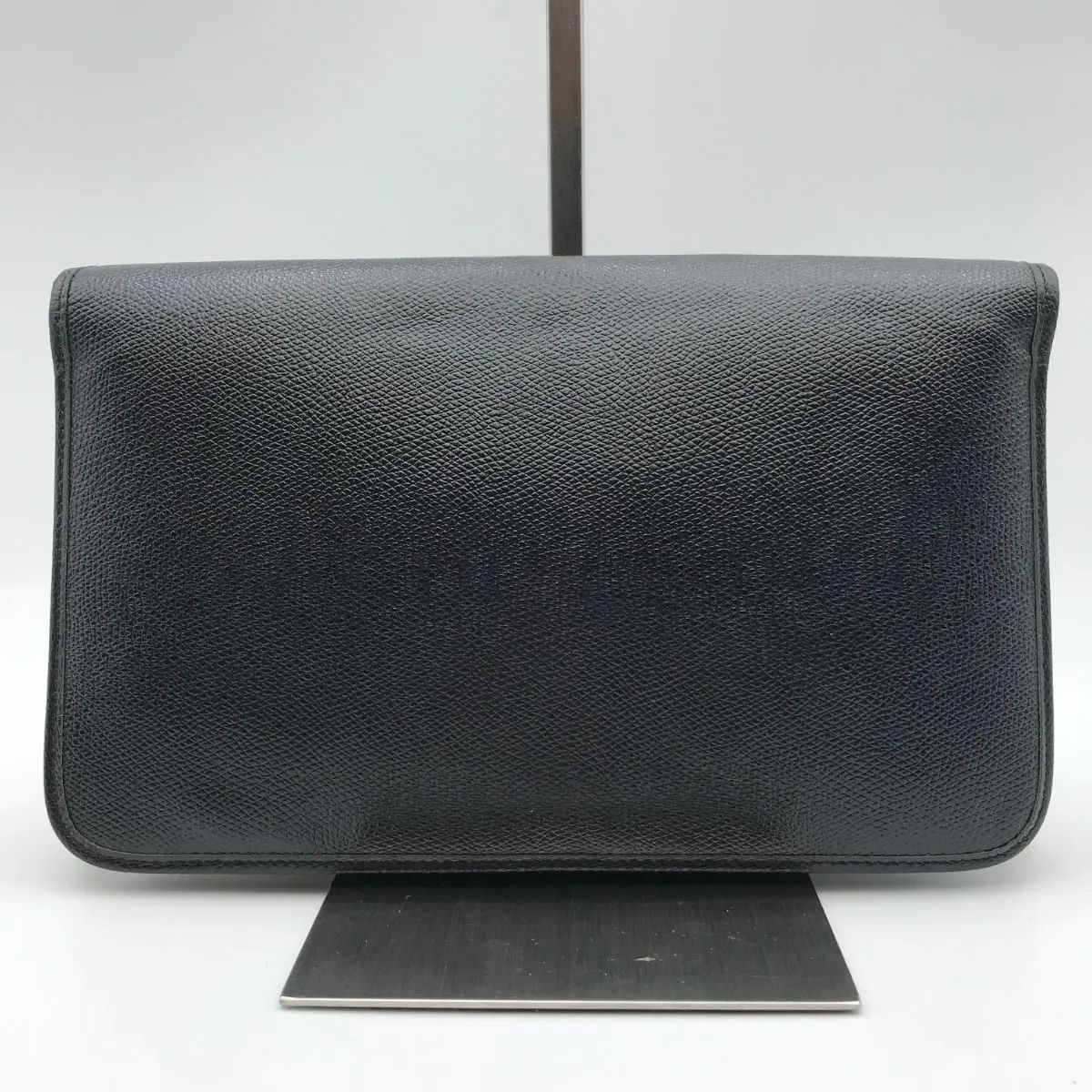Christian Dior ディオール チェーンショルダーバッグ レザー ブラック