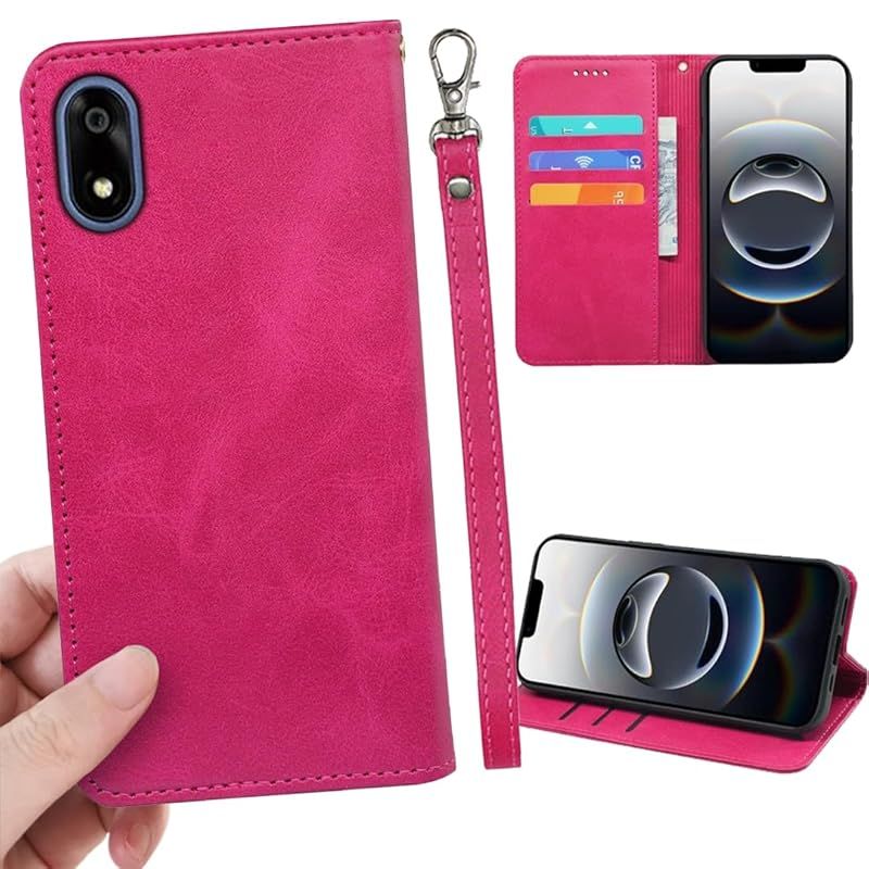 新品】 かんたんスマホ4 A402ZT ケース 手帳型 適用 【 Xungoujp