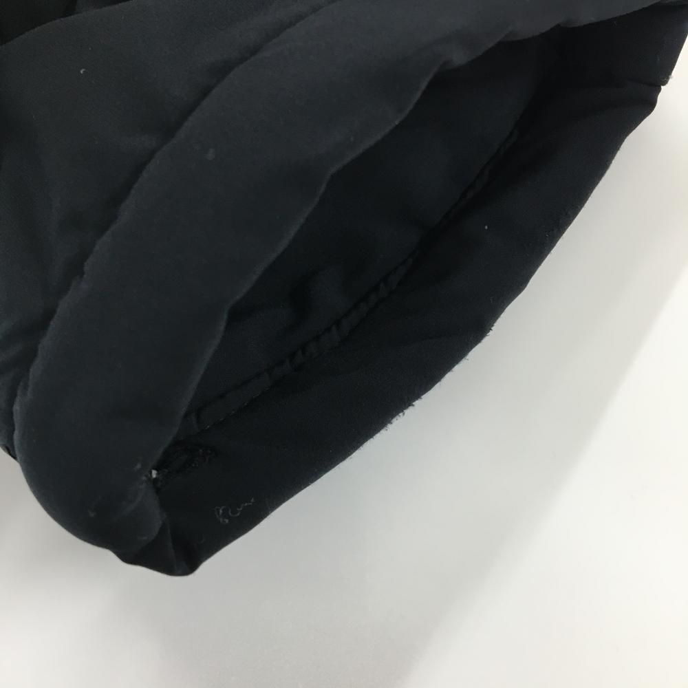美品】アンパスィ 中綿パンツ 黒 裾ドローコード レディース M ゴルフ