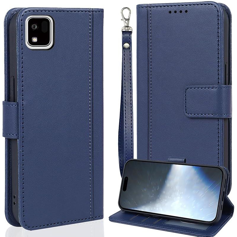 新品】 【WenziLior】 京セラ かんたんスマホ3 A205KC 用 ケース 手帳