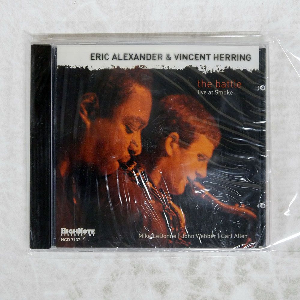 未開封 輸入盤 ERIC ALEXANDER & VINCENT HERRING/BATTLE/HIGHNOTE HCD
