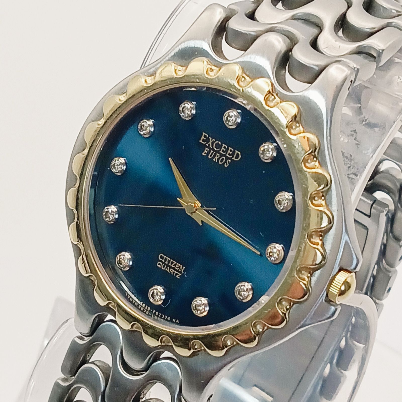 稼働 綺麗】0224-4 CITIZEN EXCEED シチズン エクシード 12石 5639 