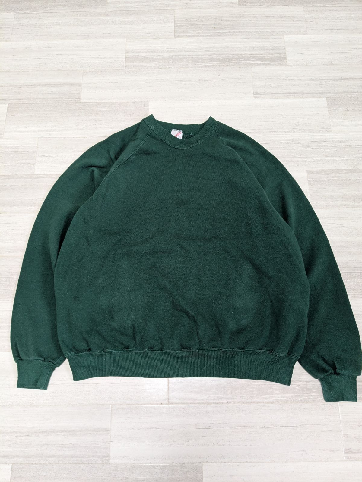 80s JERZEES USA製 スウェット ラグランスリーブ 3X