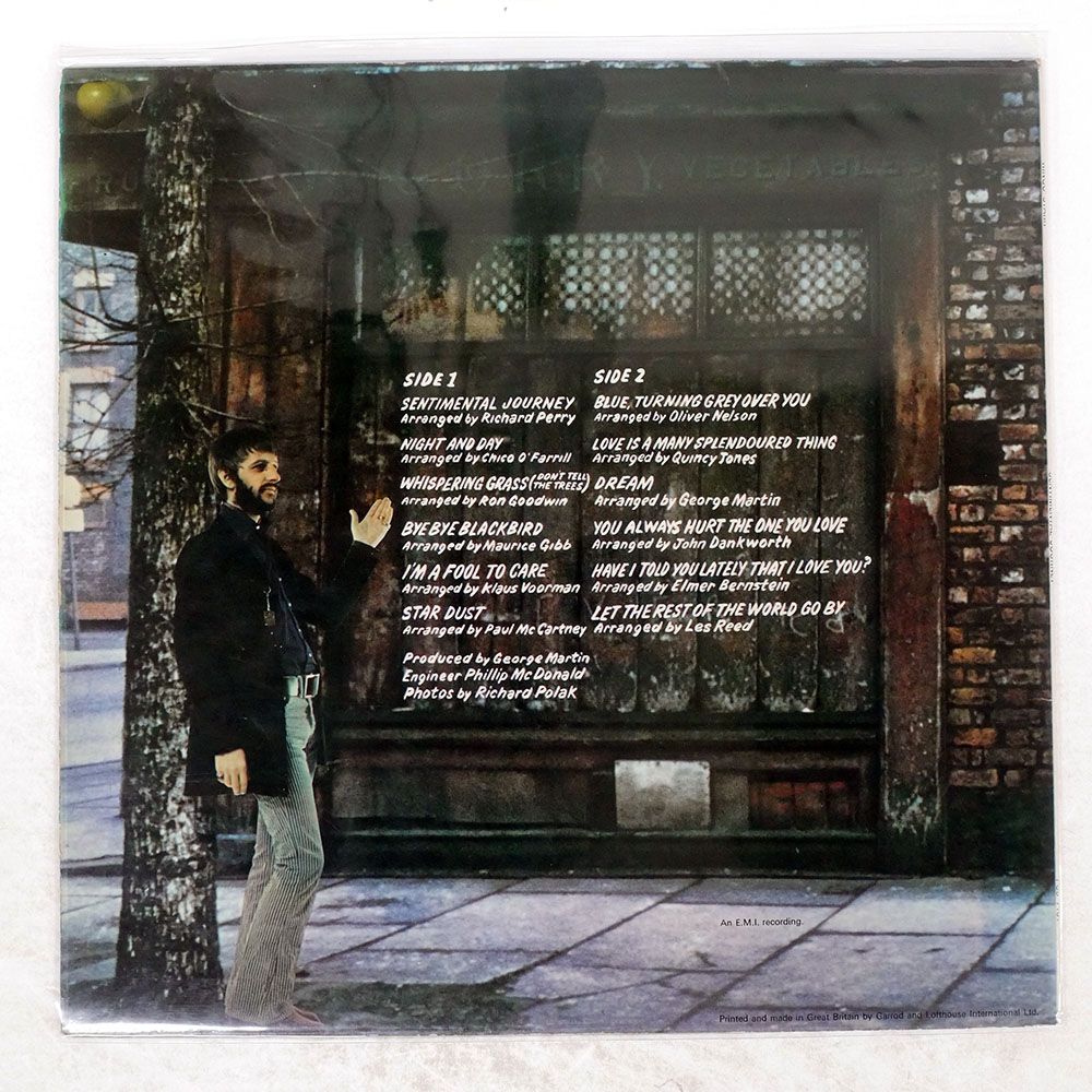UK盤 RINGO STARR/SENTIMENTAL JOURNEY/APPLE PCS7101 LP - メルカリ