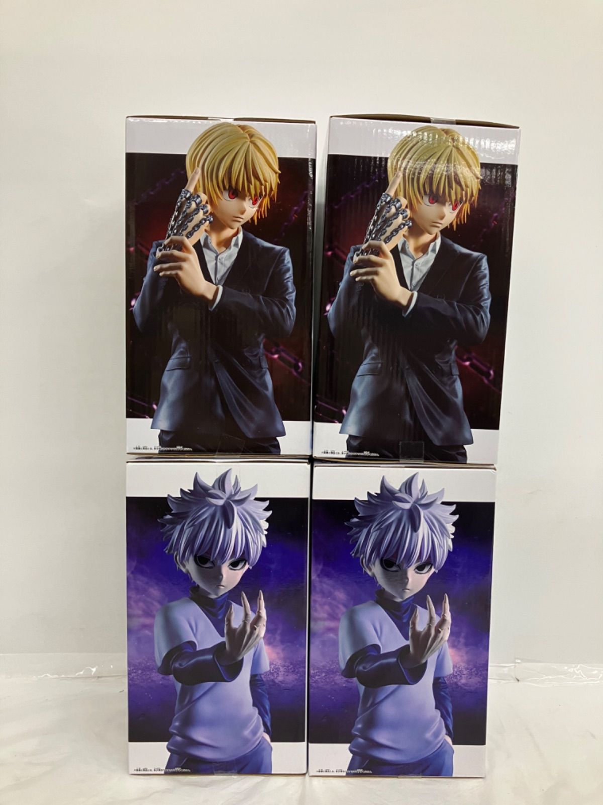 未開封 HUNTER×HUNTER Grandista クラピカ キルア フィギュア 2種4個 
