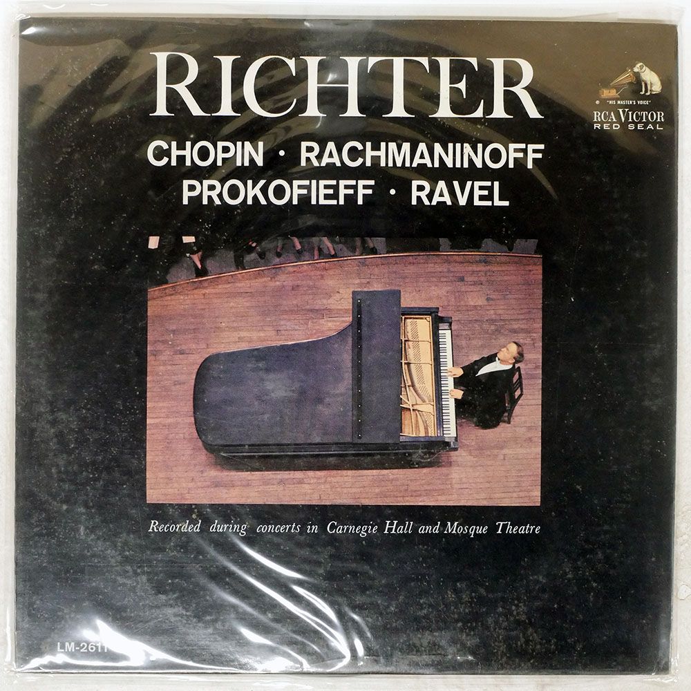 米 US盤 スヴャトスラフリヒテル/RICHTER: CHOPIN - RACHMANINOFF
