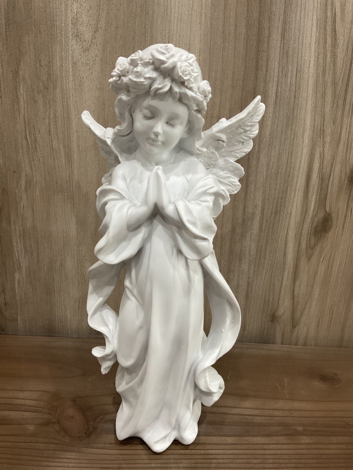 天使の置物 オブジェ 天使の置物 置物 平和 アンティーク - メルカリ