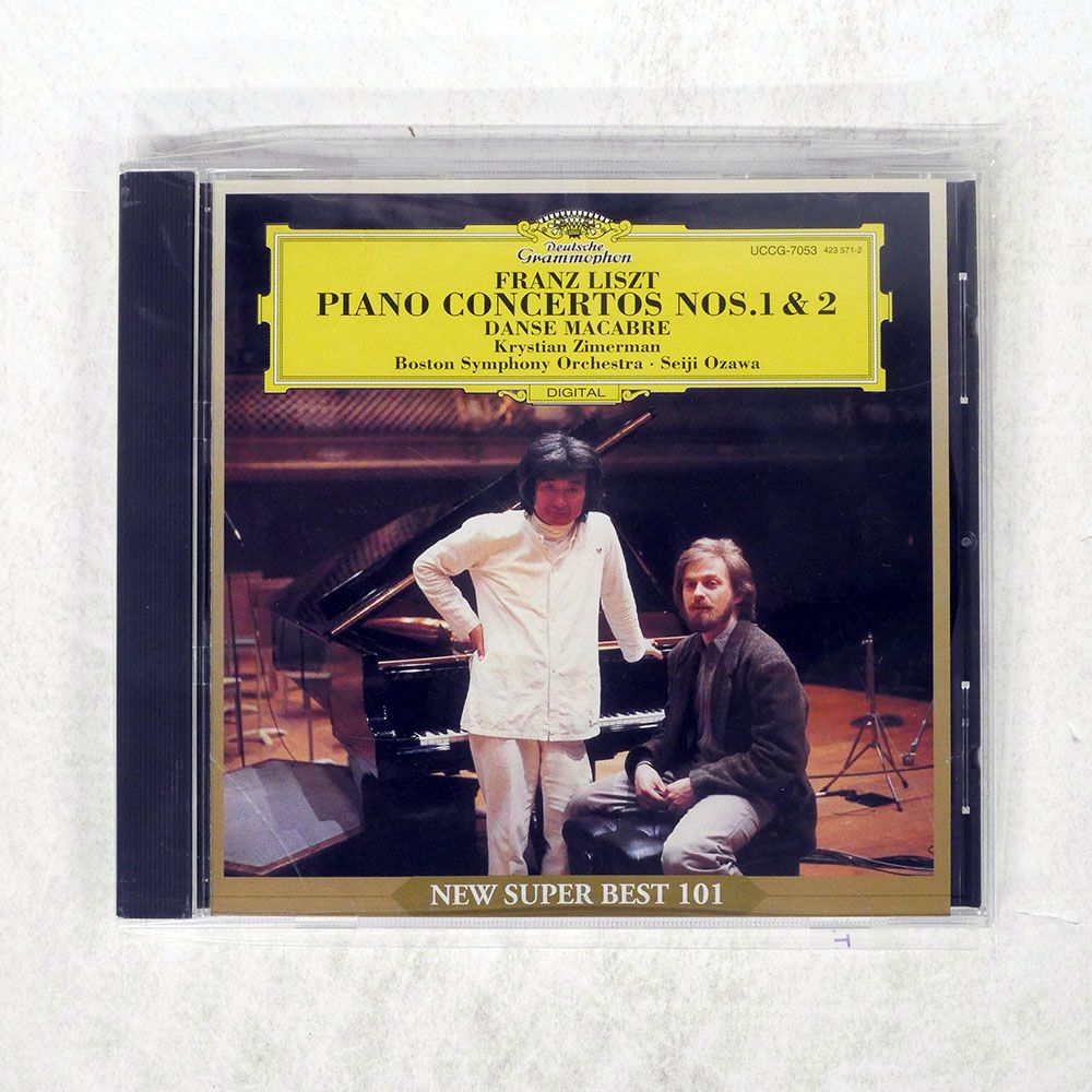 国内盤 クリスティアンツィマーマン/リストピアノ協奏曲 第1番&第2番