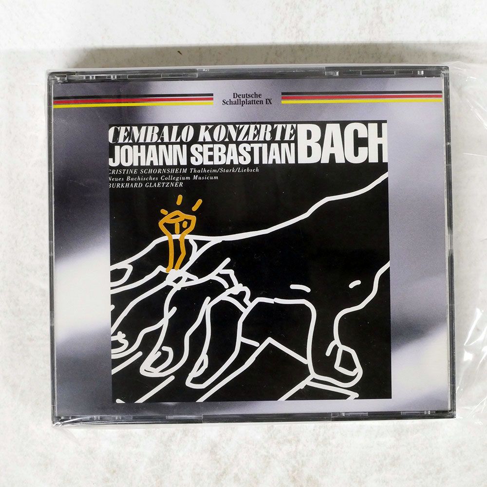 国内盤 ブルクハルトグレーツナー/J.S.バッハチェンバロ協奏曲