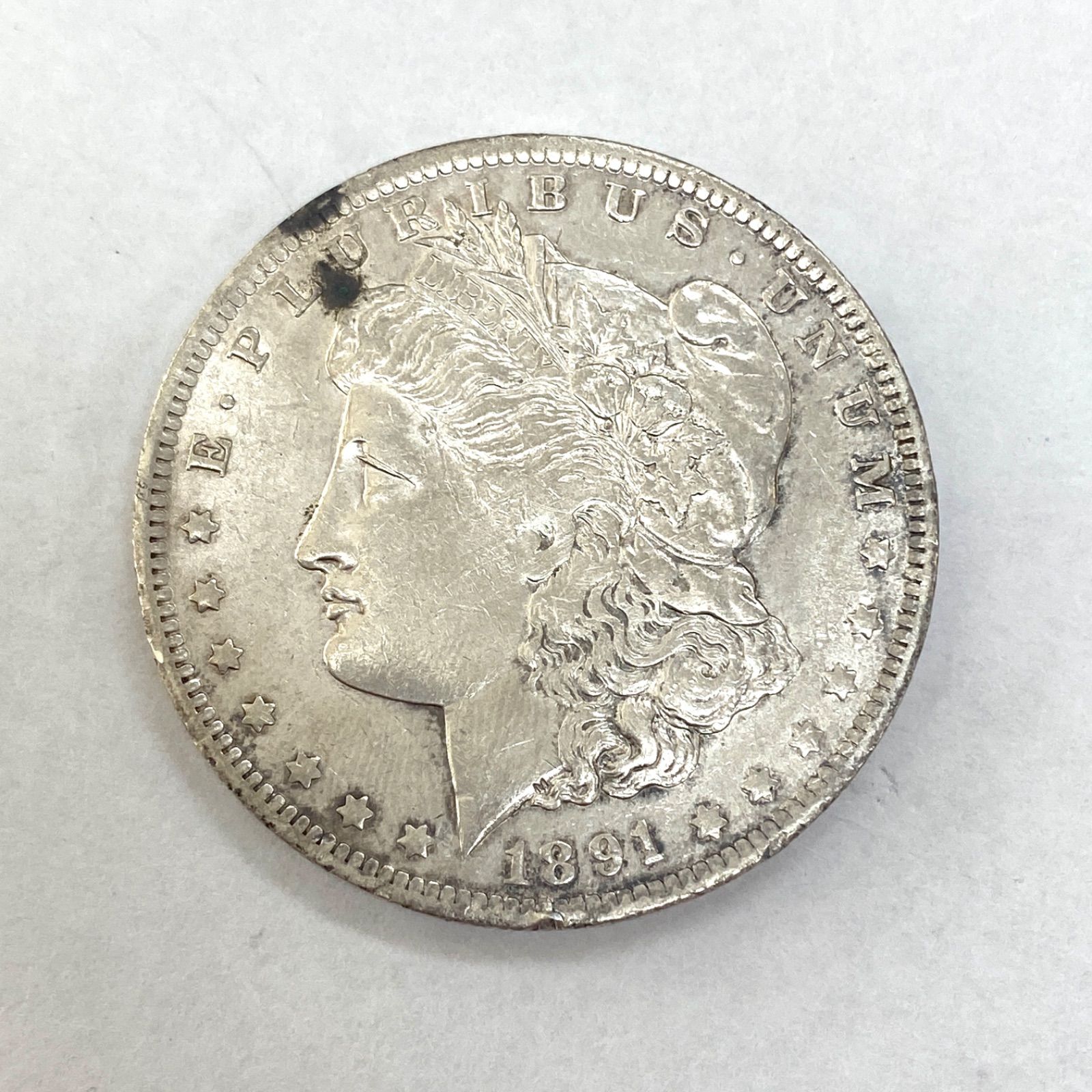 1891年 アメリカ モルガン・ダラー銀貨 アンティークコイン 外国貨幣