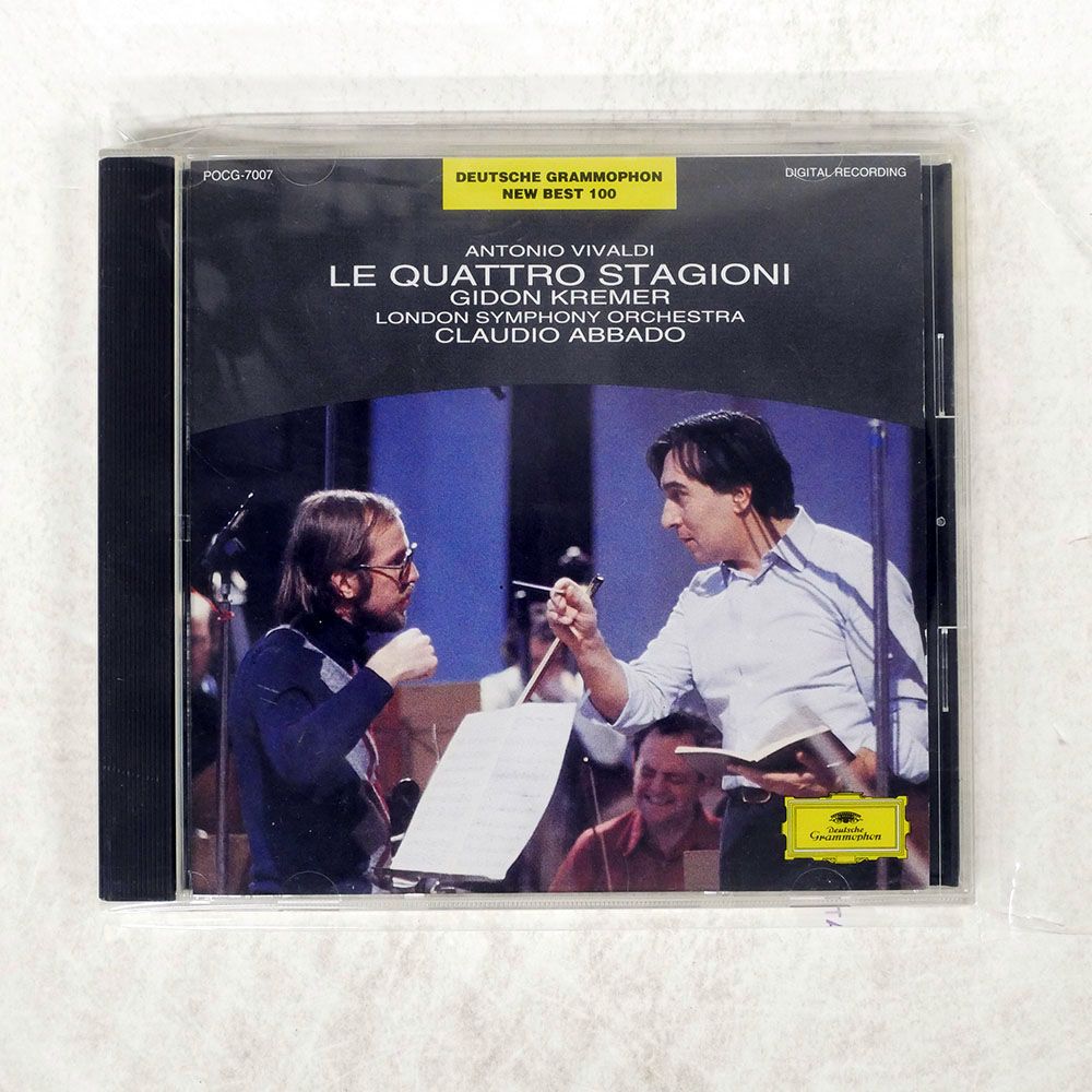 国内盤 ギドンクレーメル/ヴィヴァルディ協奏曲集四季/DG POCG7007 CD