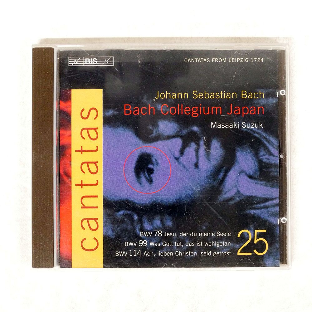 スウェーデン盤 鈴木雅明/J.S.BACH: CANTATAS 25/BIS BISCD1361 CD