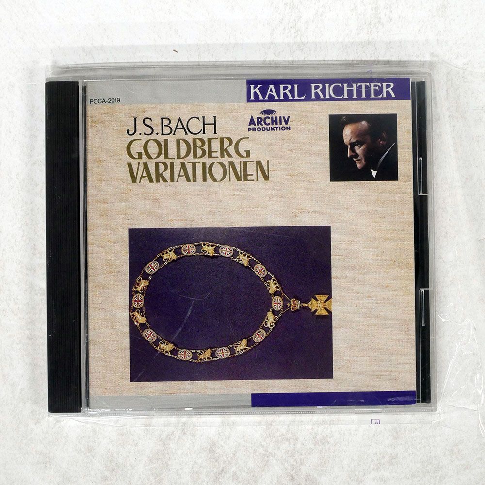 国内盤 カールリヒター/J.S.BACH: GOLDBERG VARIATIONEN/ARCHIV