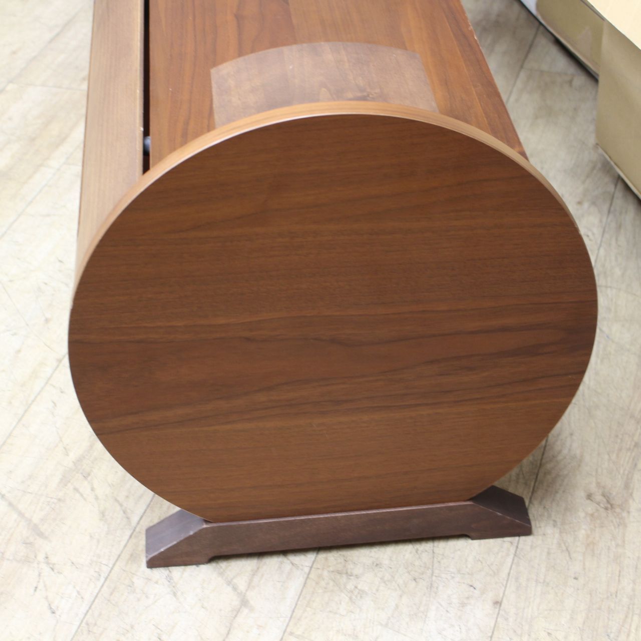 553)マルヨシ民芸家具 テレビボード ルラード (ROULADE) 円柱（丸太 