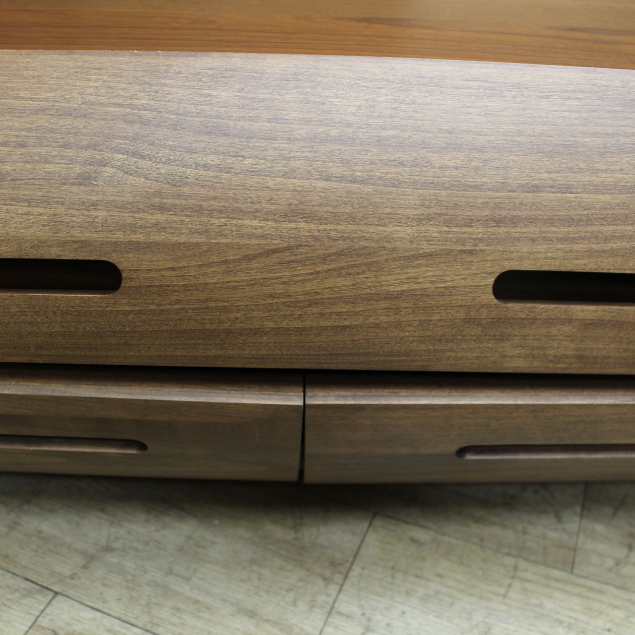 553)マルヨシ民芸家具 テレビボード ルラード (ROULADE) 円柱（丸太 