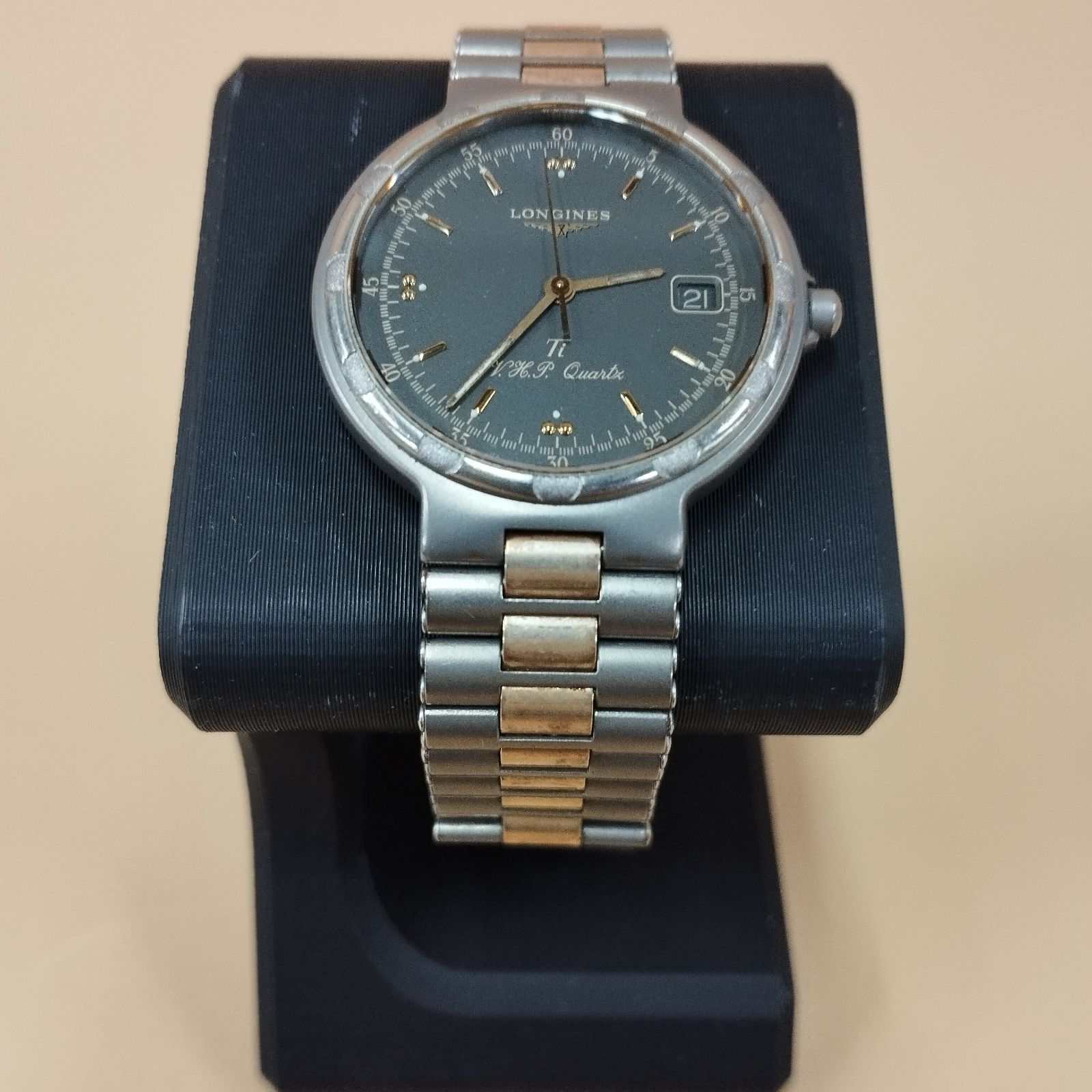 D36005】ジャンク LONGINES ロンジン Conquest コンクエスト TITANIUM