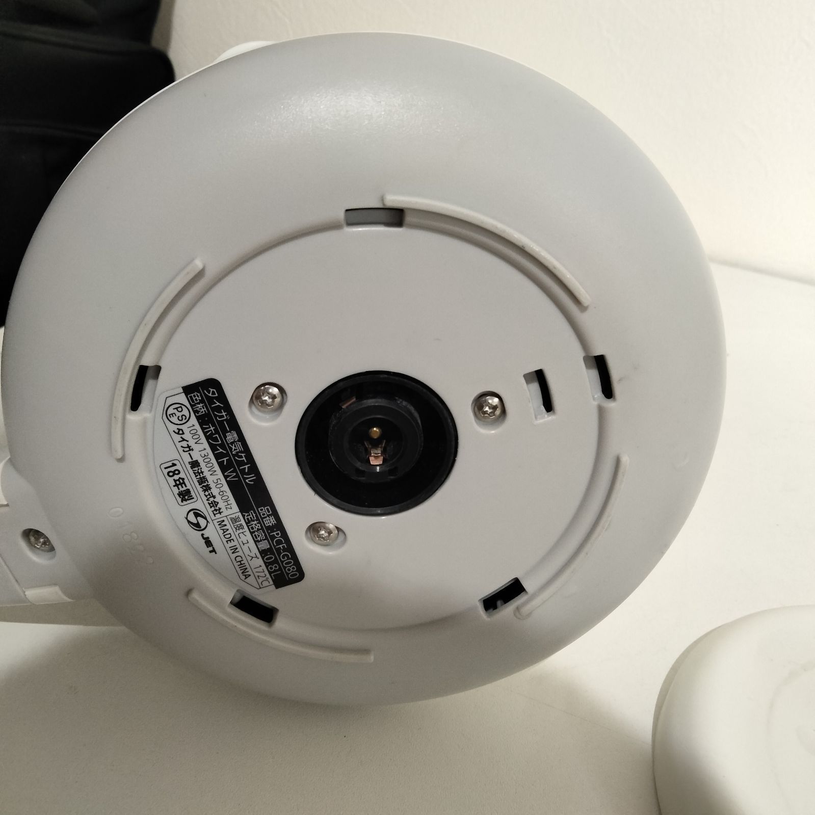 N-6878] タイガー魔法瓶 電気ケトル「わく子」 CF-G080 0.8L 2018年製