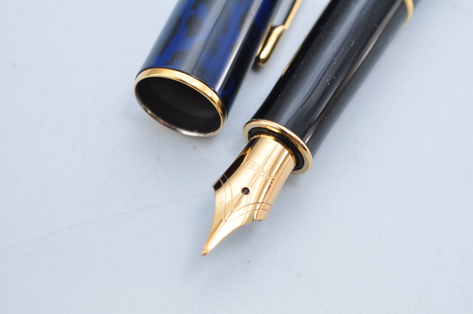 未使用 PARKER パーカー SONNET ソネット 万年筆 筆記具 ブルー