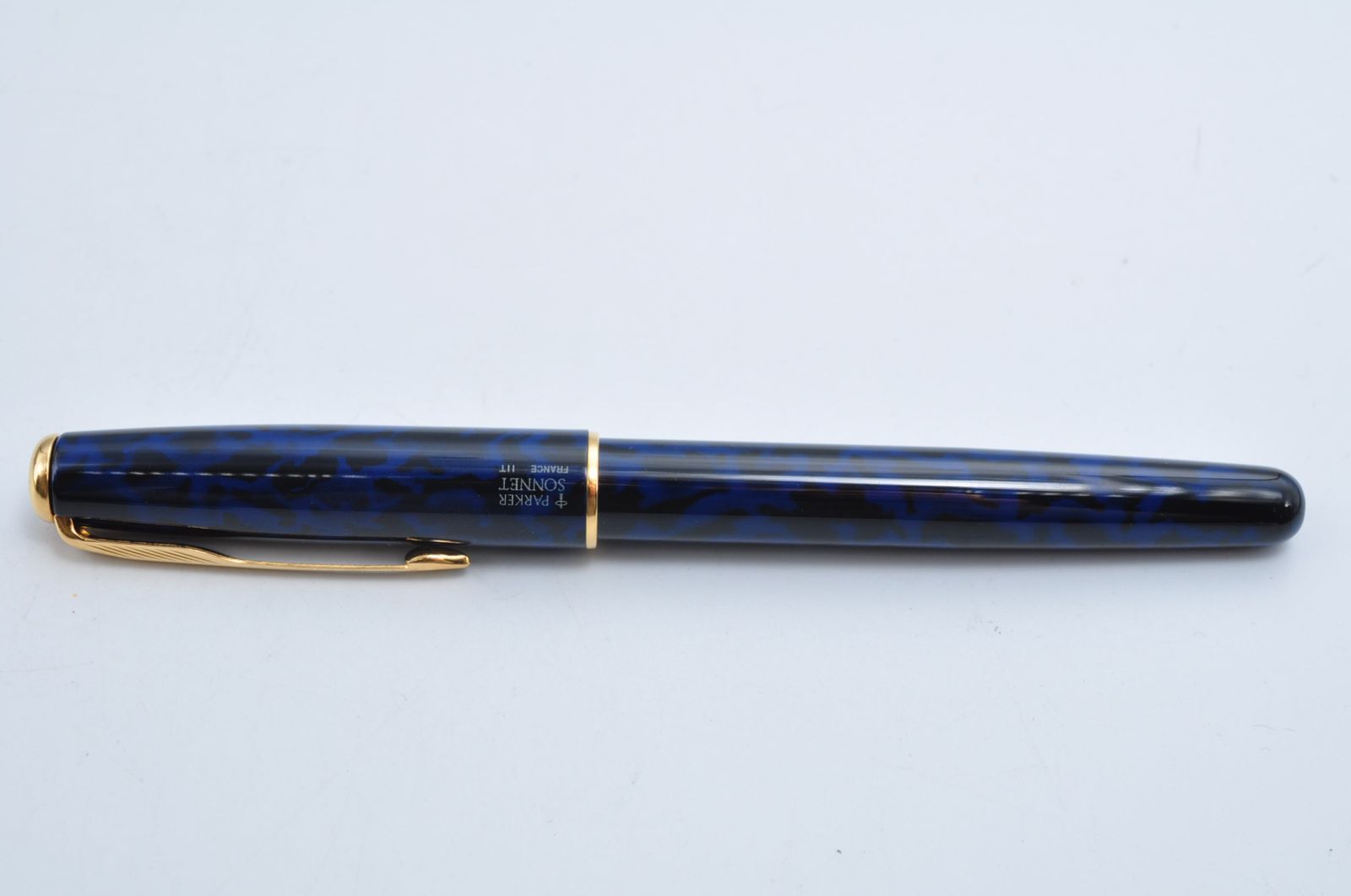 未使用 PARKER パーカー SONNET ソネット 万年筆 筆記具 ブルー